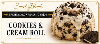 Cookies & Cream Cinnamon Rolls