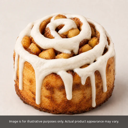 Apple Pie dessert roll. Image is for illustrative purposes only; actual product appearance may vary.