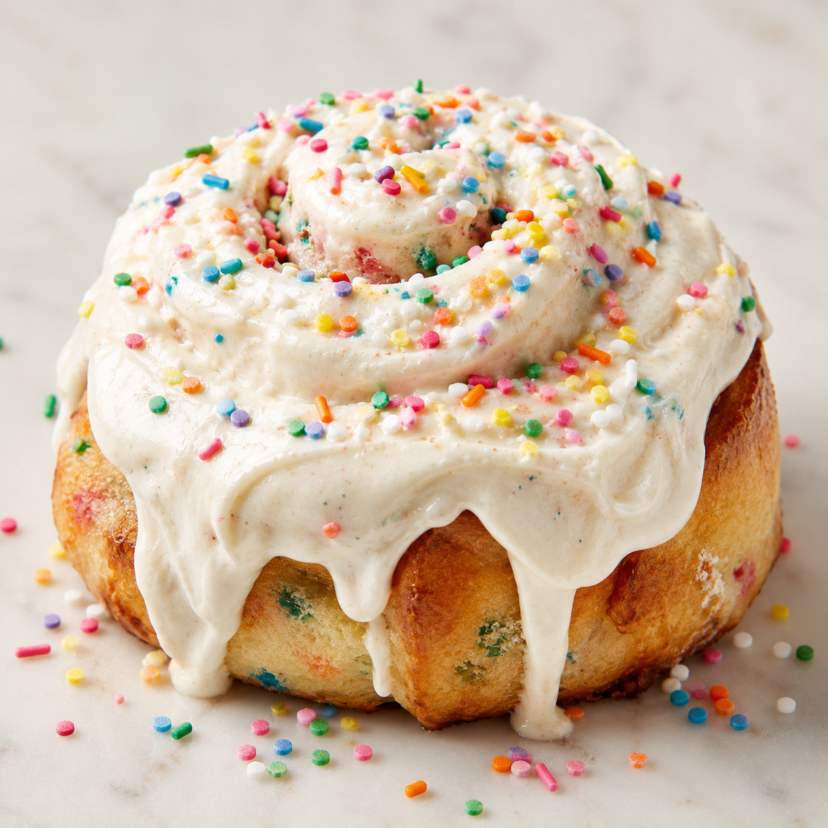Birthday Cake Roll